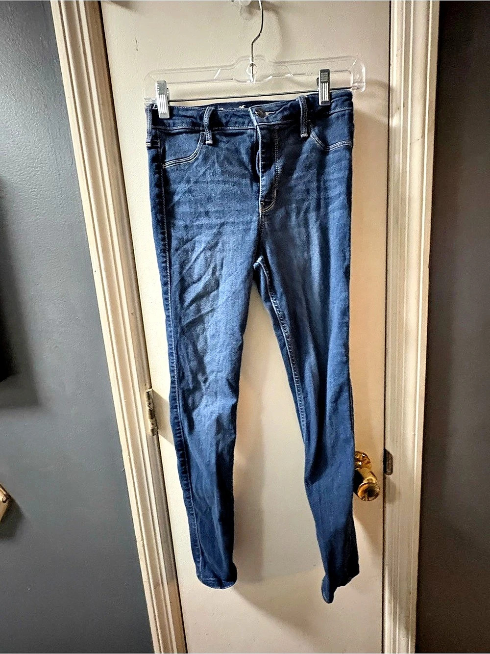 Hollister High-Rise Jegging Blue Waist 27 Length 28 5R